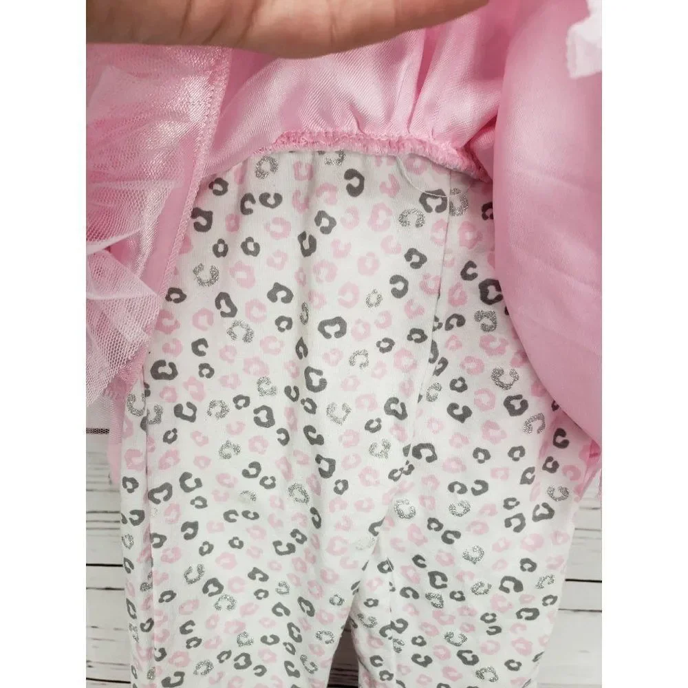 DDG Darlings 2 Piece 24 month pink kitty cat outfit set The Princess has arrived